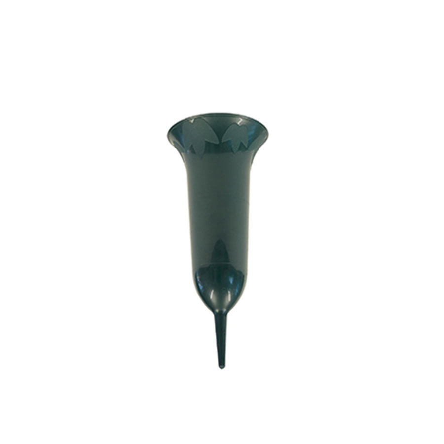 Grabvase PP 'ca.26 cm', grün