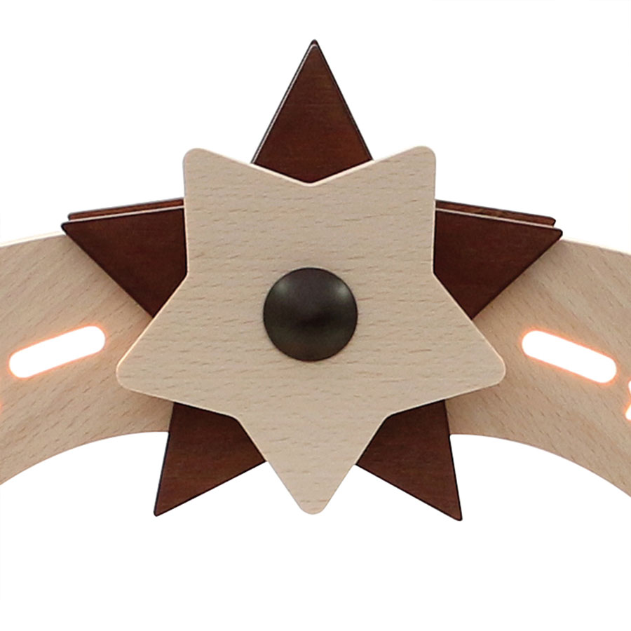 Schwibbogen LED 'Kurrendesinger Seiffen' 50x11,5x33cm