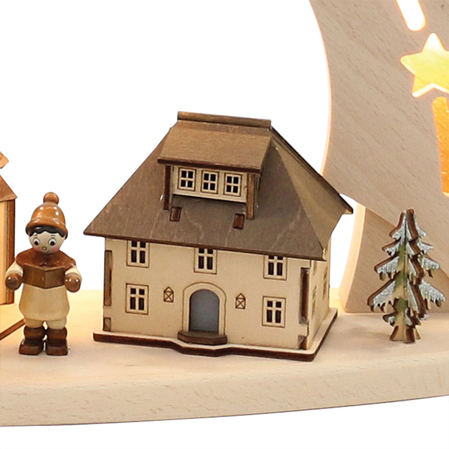 Schwibbogen LED 'Kurrendesinger Seiffen' 50x11,5x33cm