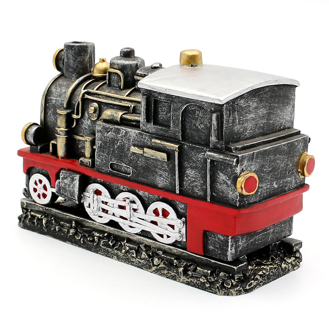 Räucherlok 16x6,5x11cm Polyresin/ Steinharz